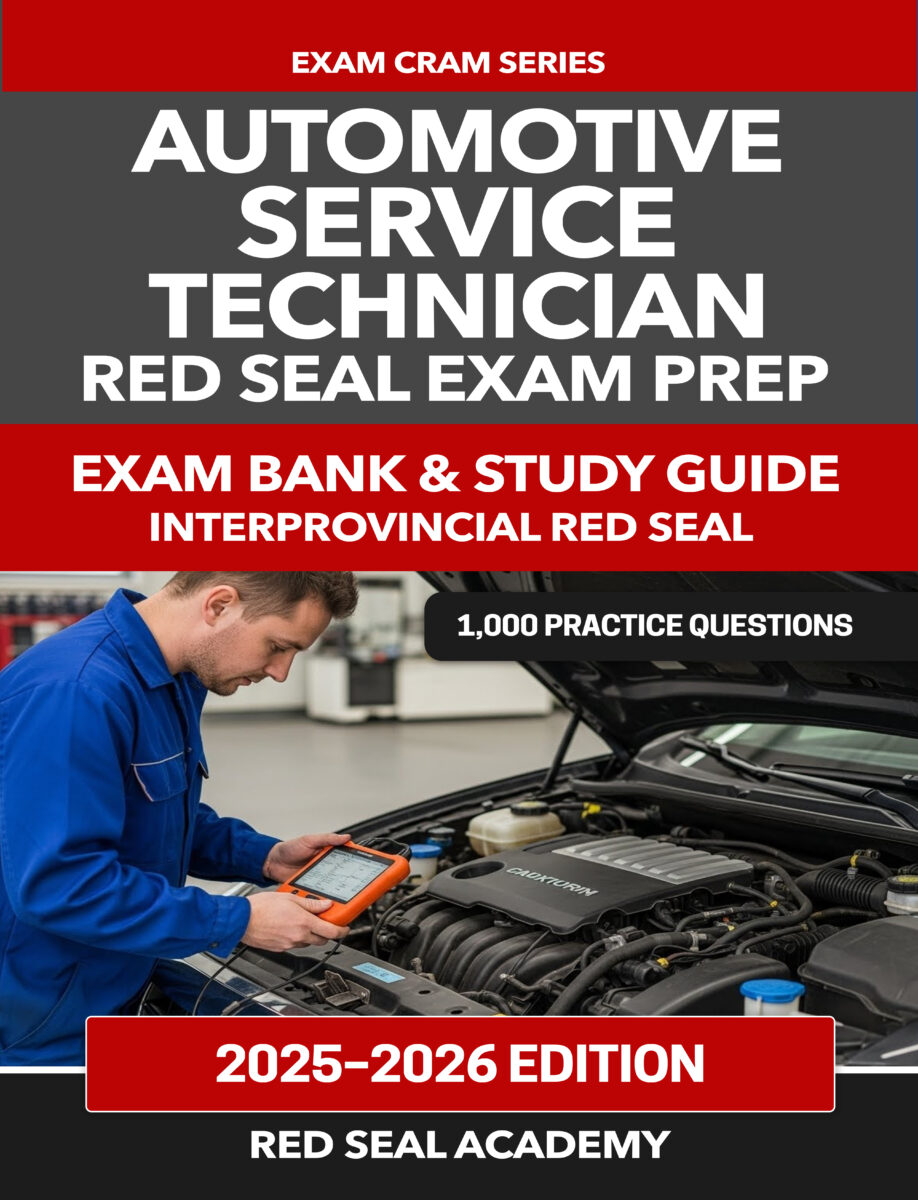 Automotive Service Technician Red Seal Exam Prep book cover