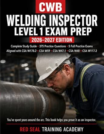 CWB Welding Inspector Level 1 Exam Prep book cover