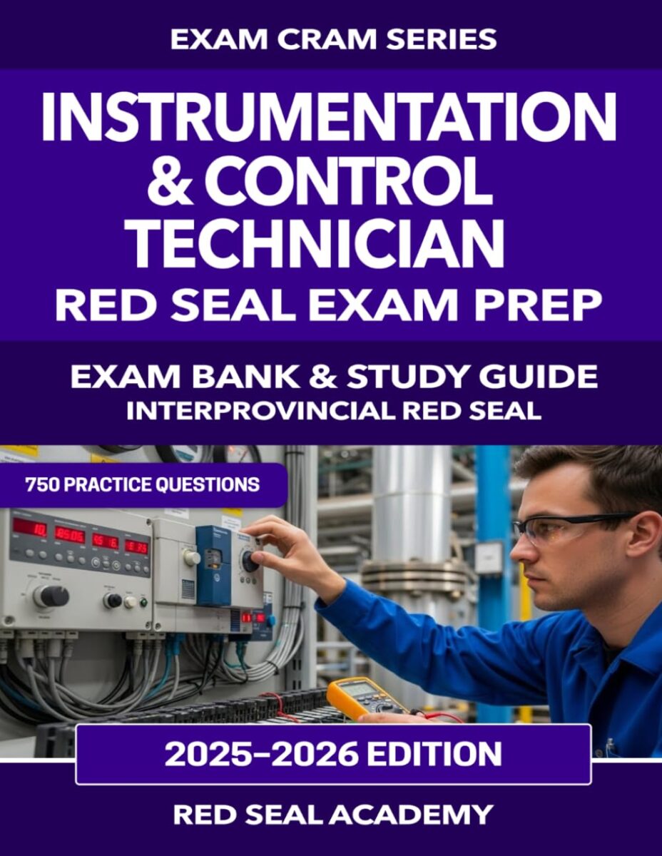 Instrumentation and Control Technician Red Seal exam prep book cover