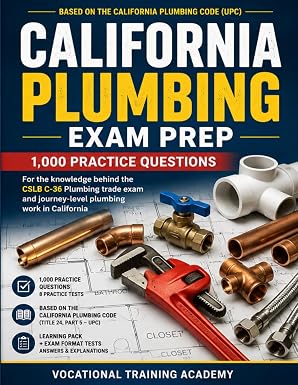 California Plumbing Exam Prep 2026-2027 book cover